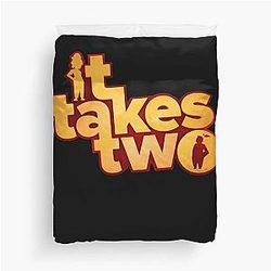 It Takes Two Game Shirt Hazelight Studios Christmas Duvet Cover