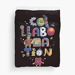 It Takes Two Duvet Cover