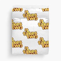 Logo It Takes Two Duvet Cover