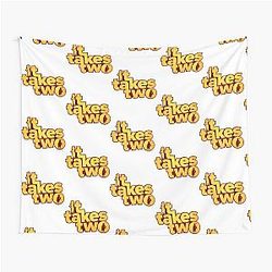 Logo It Takes Two Tapestry