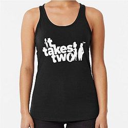 Gifts for It Takes Two Christmas Game Racerback Tank Top