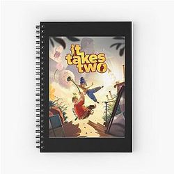 It Takes Two Spiral Notebook