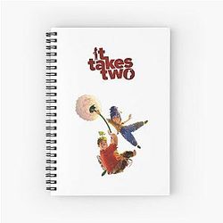It Takes Two Spiral Notebook