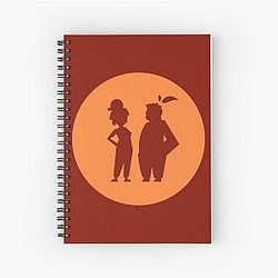 It Takes Two Ball Spiral Notebook
