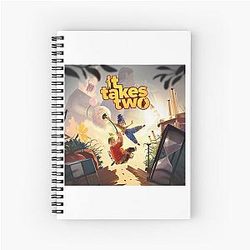 Mens Funny Halloween Spiral Notebook
