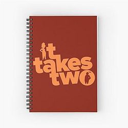 It Takes Two Spiral Notebook