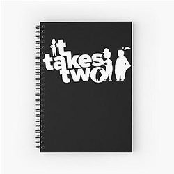 Gifts Idea Game Christmas Spiral Notebook