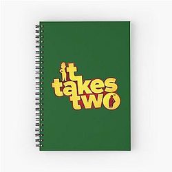 Mens My Favorite It Takes Christmas Spiral Notebook