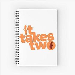 It Takes Two Spiral Notebook