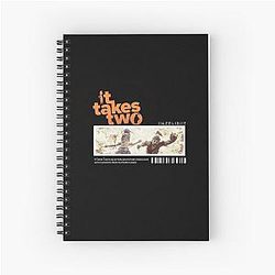 It Takes Two Spiral Notebook
