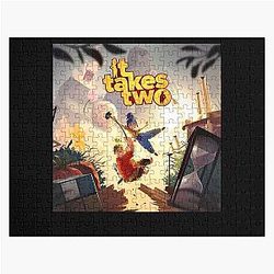 Men's Funny It Takes Two Halloween Jigsaw Puzzle