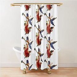 It takes two Shower Curtain