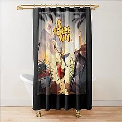 Men's Funny It Takes One Halloween Shower Curtain