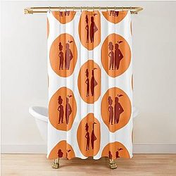 Duo It Takes Two Shower Curtain