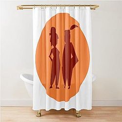 It Takes Two Ball Shower Curtain