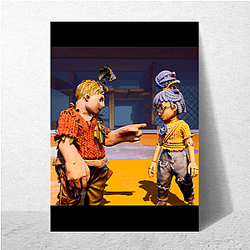 It Takes Two Unique Cooperative Gameplay Motif It Takes Two Posters