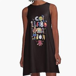 Collaboration Cody, It Takes Two  A Line Dress