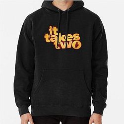It Takes Two Long Christmas Pullover Hoodie