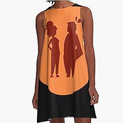 It Takes Two A-Line Dress