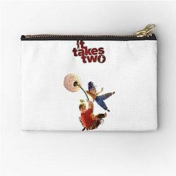 It Takes Two Game Zipper Pouch