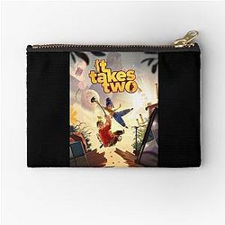It Takes One Zipper Pouch