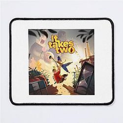 Men's Funny It Takes Two Halloween Mouse Pad