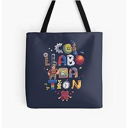 Collaboration Cody, May Take Two All Over Print Tote Bag