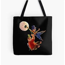 People Call Me It Takes Two Halloween All Over Tote Bag