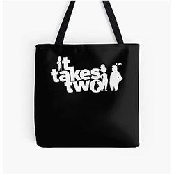 Gifts for Christmas | It Takes Two Game | All Over Print Tote Bag