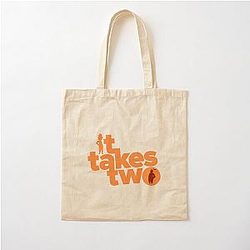 It takes Two Logo Cotton Tote Bag