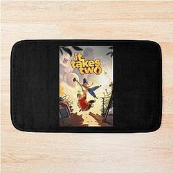 Gift Idea for the Game Art Enthusiast This Halloween Bath Mat
