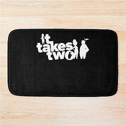 Gifts for Christmas Time It Takes Two Game Bathroom Mat