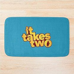 Logo It Takes Two Bath Mat