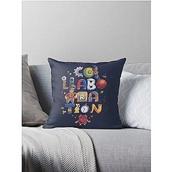 Cozy It Takes Two Throw Pillow