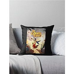 Gift Idea It Takes Two Game Art Halloween Throw Pillow
