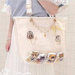 Double-sided Transparent Jelly Itabag Flagship #1 ItaBag IB0112