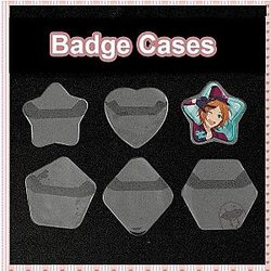 Heart-shaped Multi-sided Badge Cases Flagship #1 ItaBag IB0112