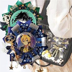 Anime Badge Holder Decoration for 55-58 Badges Flagship #1 ItaBag IB0112