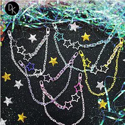 Ita Bag Accessories - Decor Colors Stars Adjustable Chain For Ita Bag
