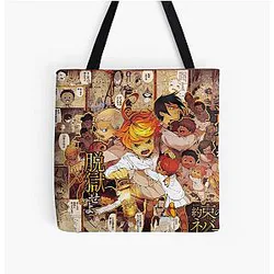 The Promised Neverland Bags – Anime poster All Over Print Tote Bag RB0309