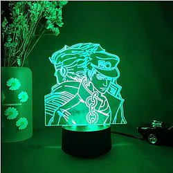 Jojo’s Bizarre Adventure 3D lamp – DIO X JOTARO Led Anime Lamp OTAKU0705