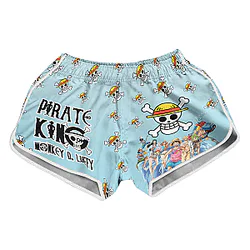 One Piece Swimsuits – Pirate King Luffy Women Beach Shorts FDM3107