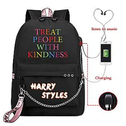 Harry Styles Backpacks – Treat People With Kindness Backpack