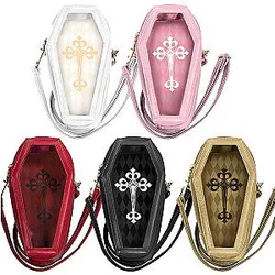 Ita Bag Shoulder Bag - Gothic Banpaia Vampire Coffin Bag Girl