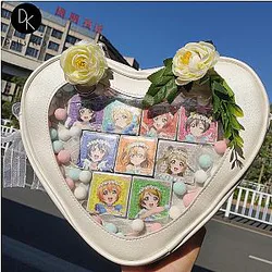 Ita Bag Shoulder Bag - ITA Heart Shape Shoulder School Bag For Girls
