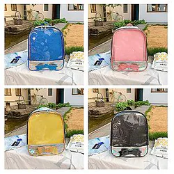ITA BAG WORLD - Fashionable Transparent &amp; Cute Bow Waterproof Backpacks
