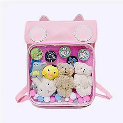 Ita Bag Backpack - Cat Bagging Transparent Bag