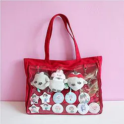 ITA BAG WORLD - Japanese Adorable Transparent Window Ita Bag