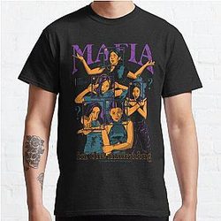 Itzy T-Shirts - Retro Mafia in the Morning ITZY Shirt Classic T-Shirt RB1201