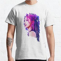Itzy T-Shirts - Perfection of yeji itzy art Classic T-Shirt RB1201